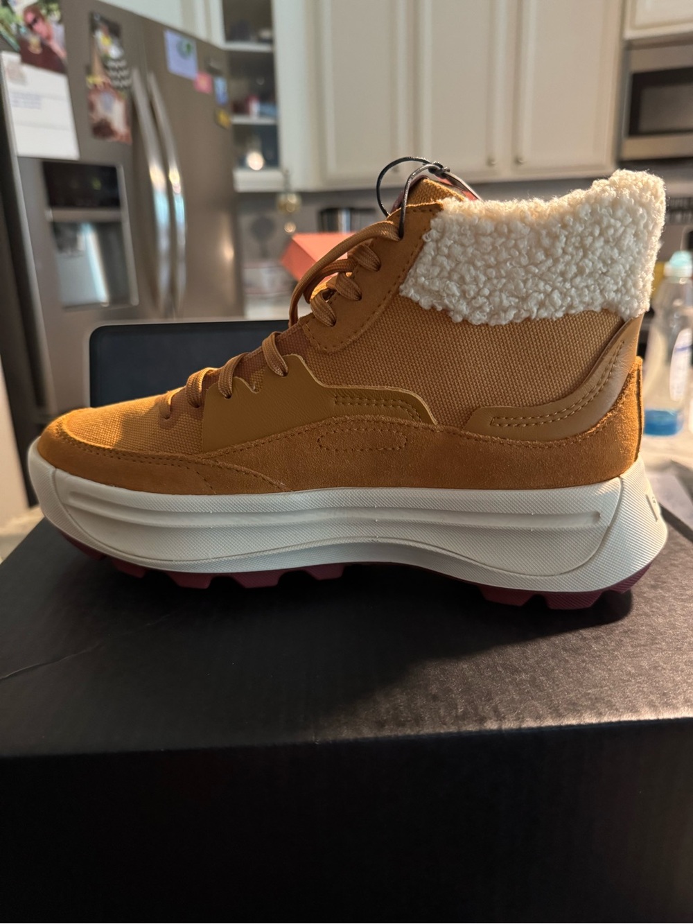 Sorel X Calla ONA 503 Gold Mid Cozy Waterproof Women's Boots